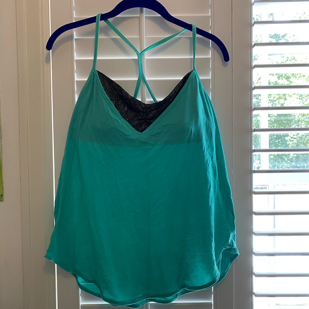LULULEMON tank with built in bra